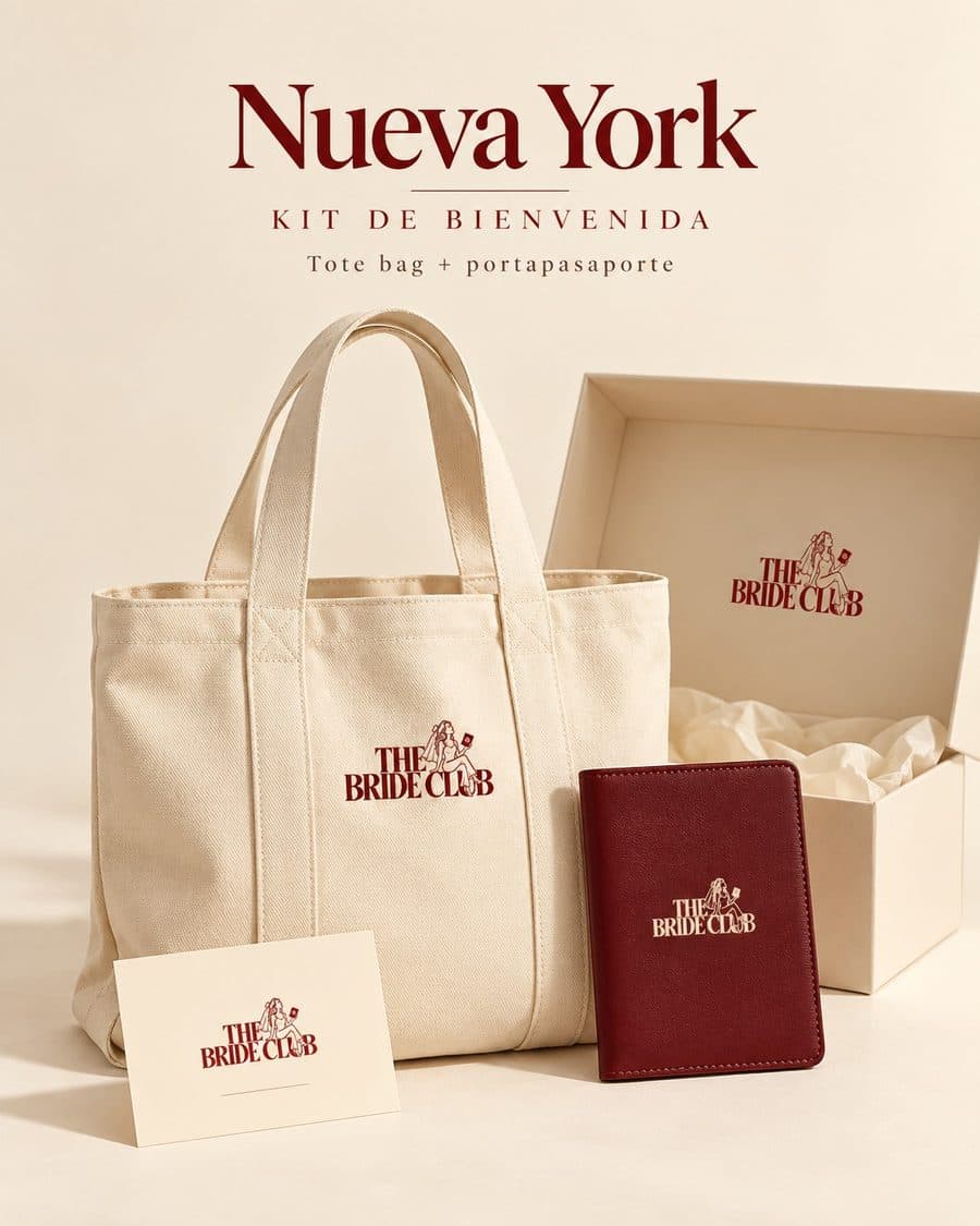 Kit de bienvenida de Nueva York: Tote bag y portapasaporte